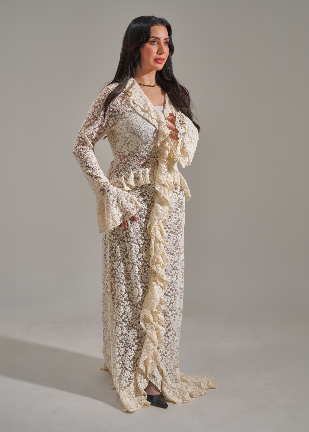 Pearl Lace Dress