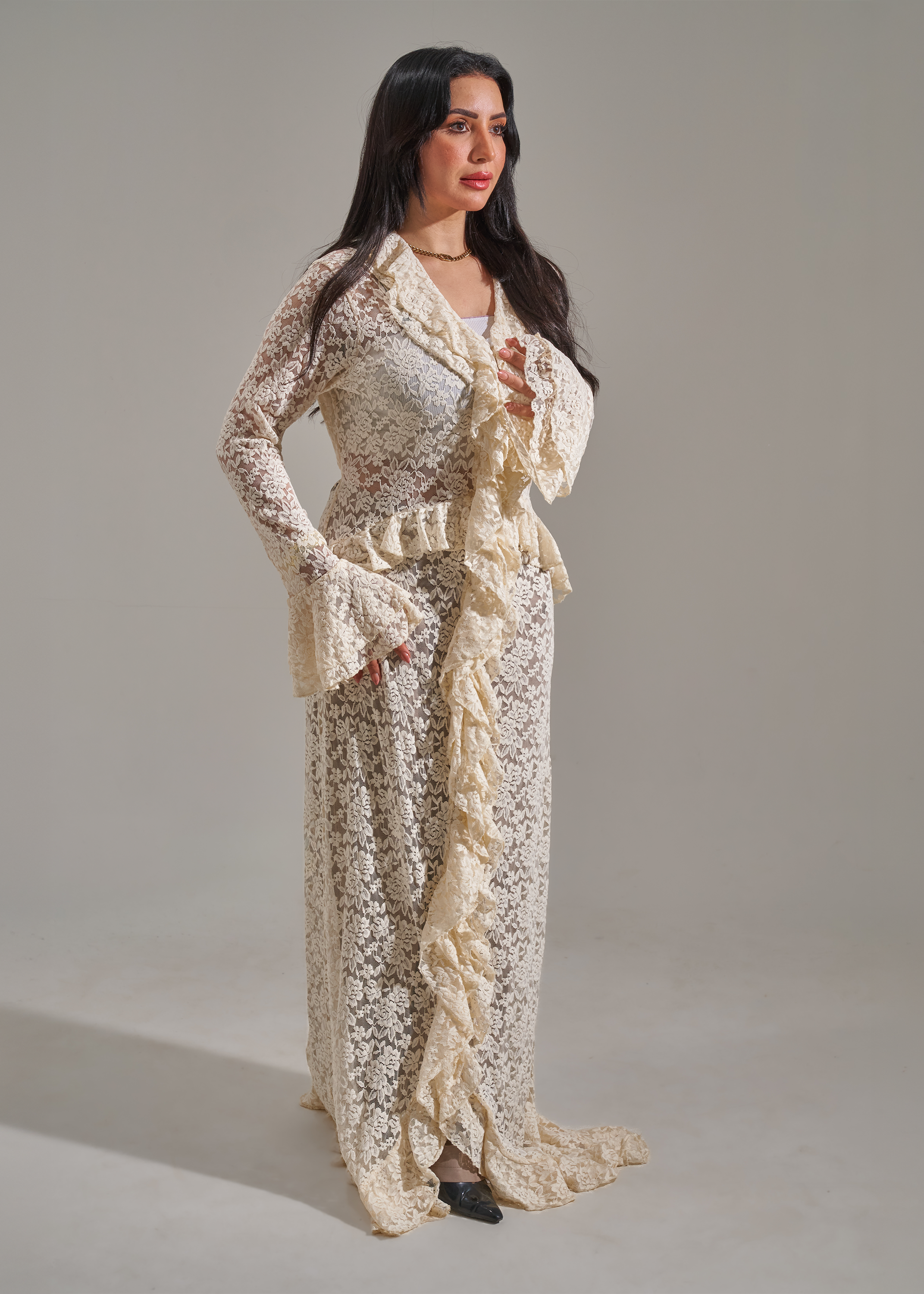 Pearl Lace Dress
