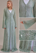 Shimmer dress - mint