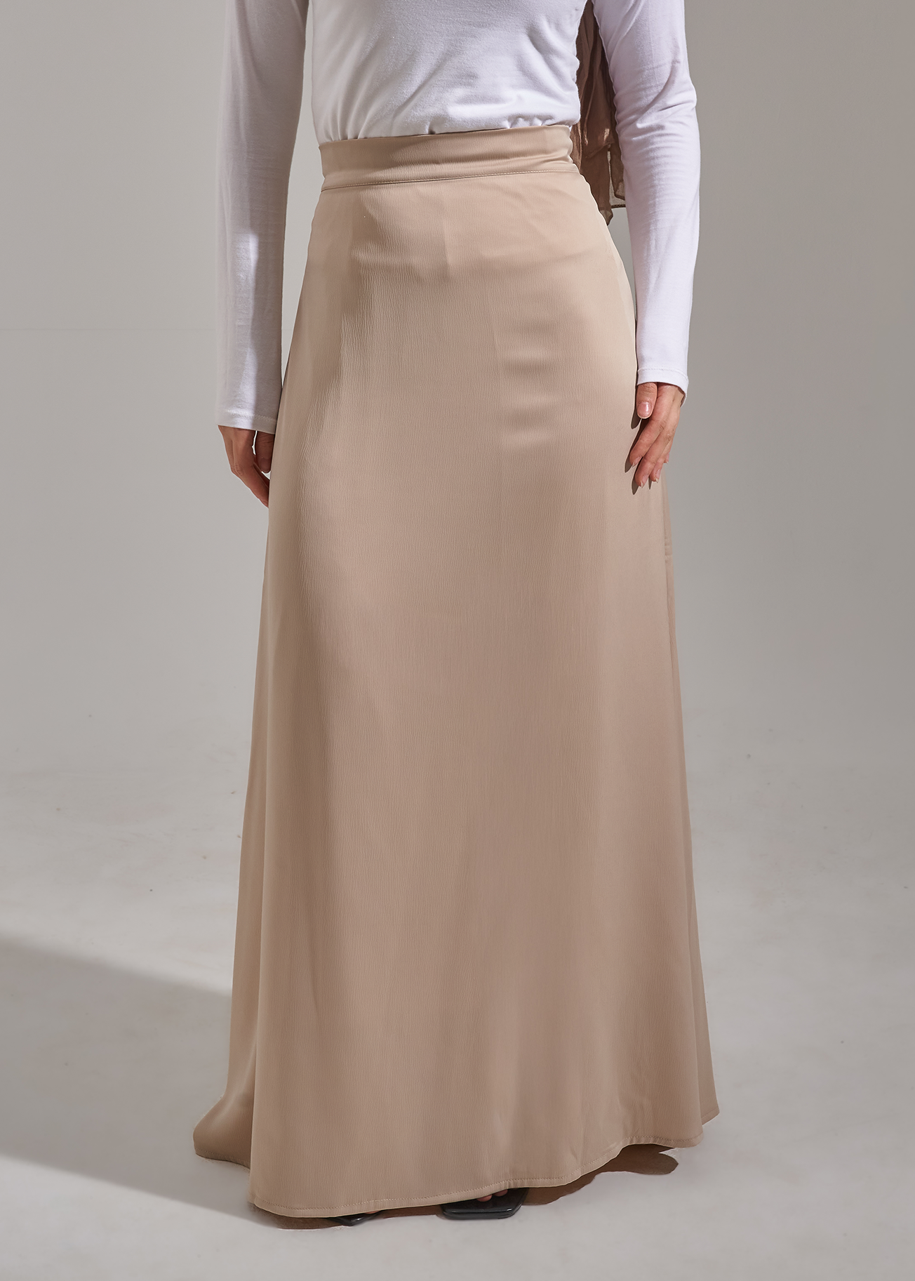 Satin set - Beige