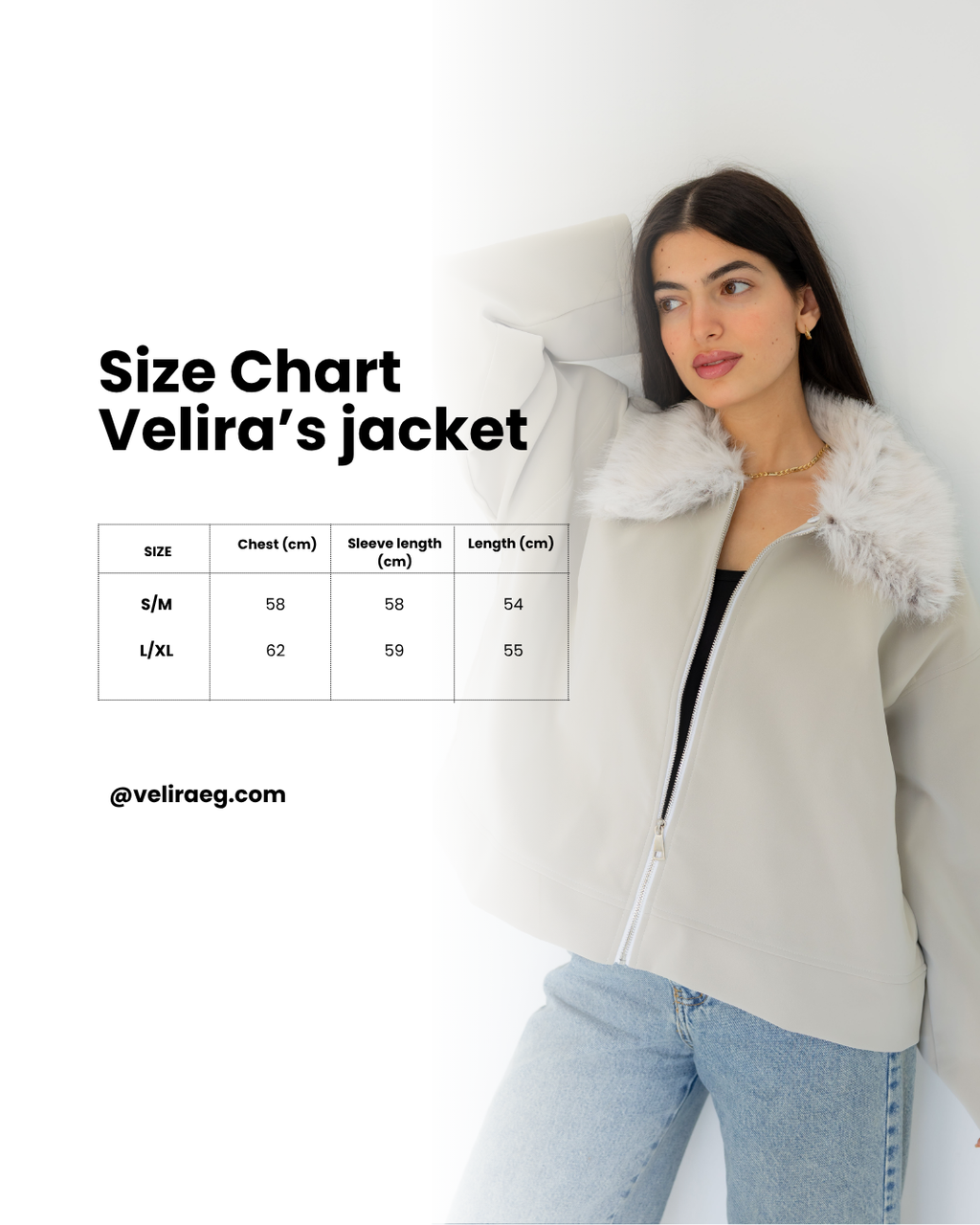 Ash Leather Jacket with Fur Hood