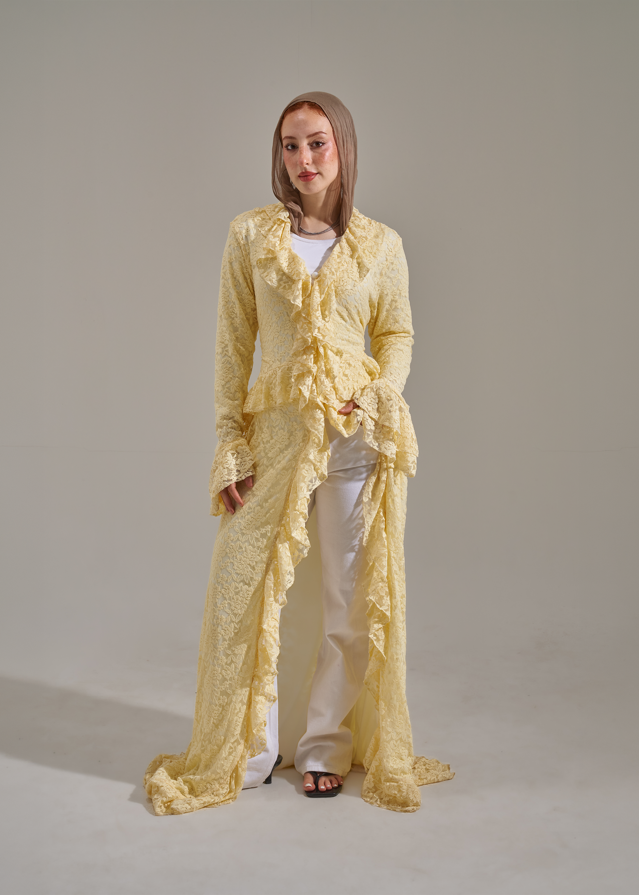 Lemon Lace dress