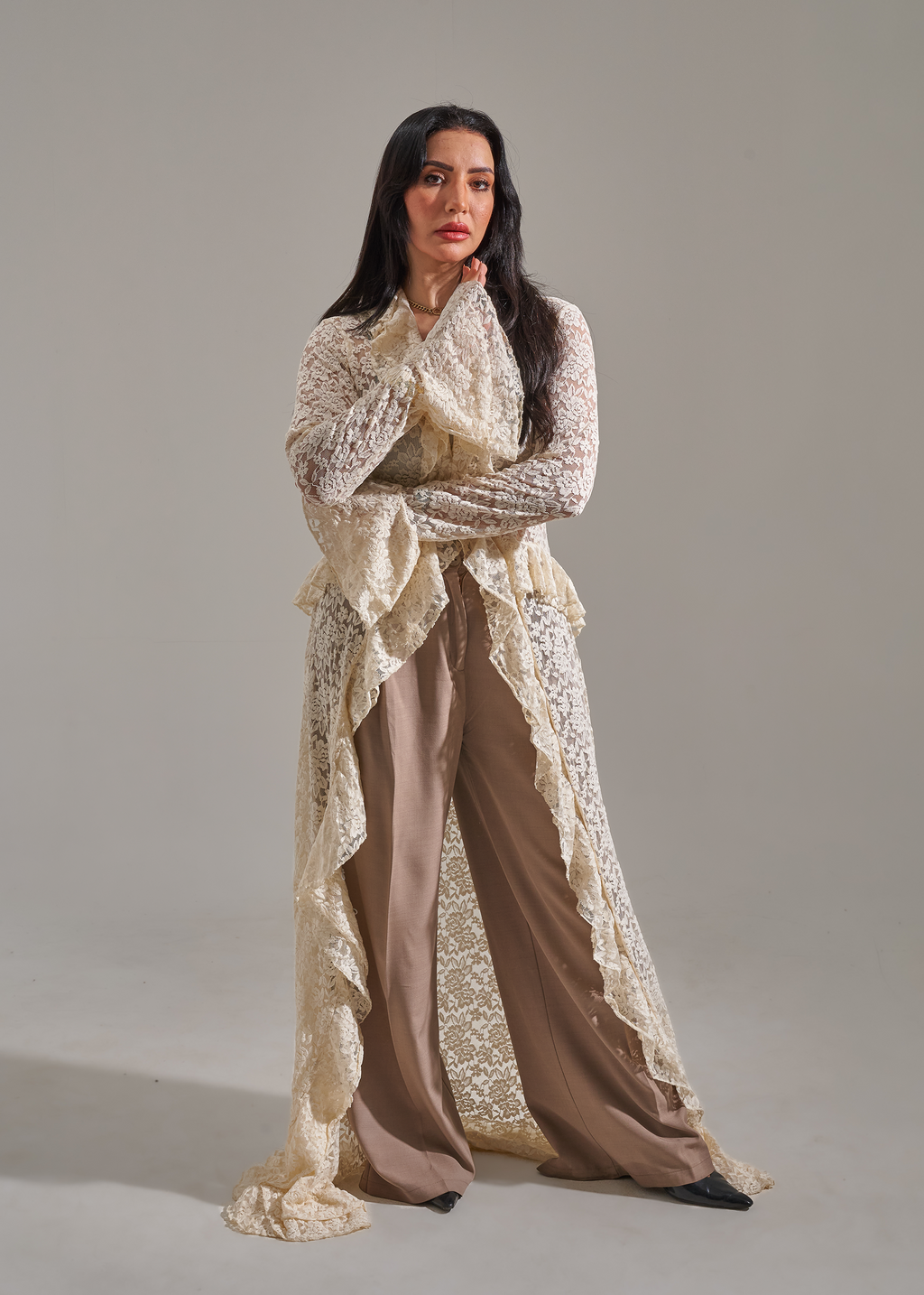 Pearl Lace Dress