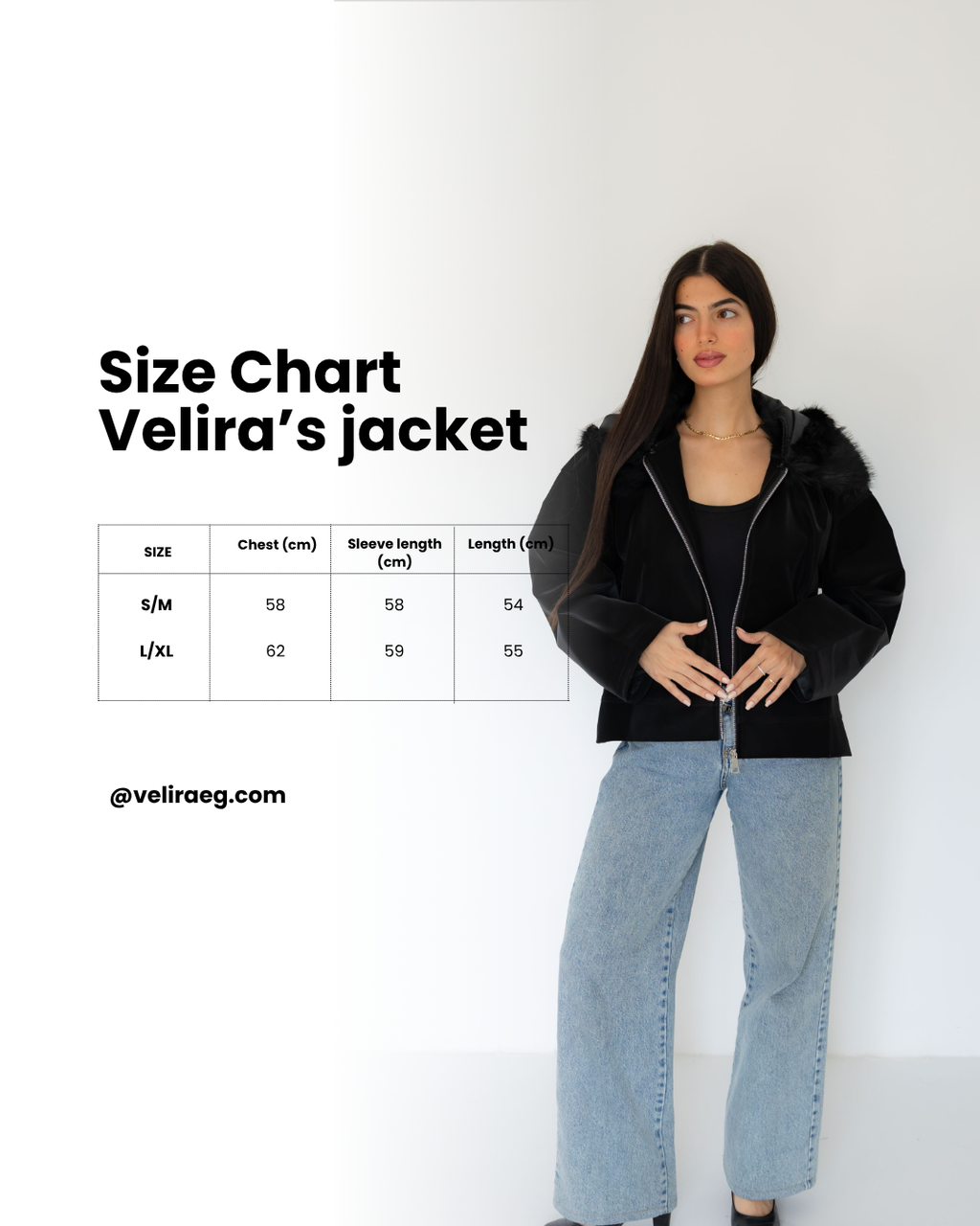 Black Leather Jacket with Fur Hood